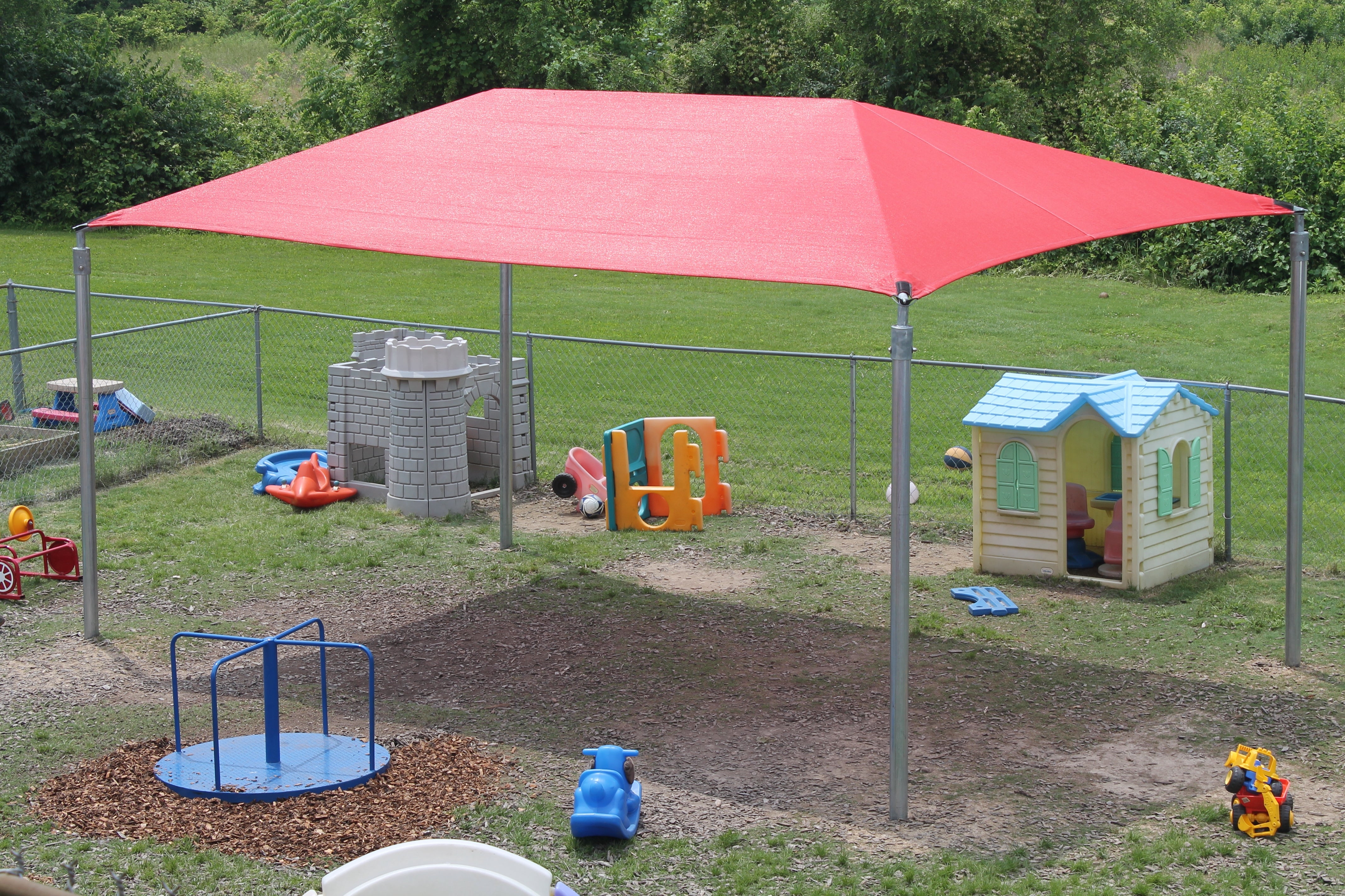 Shade Stand Stand Alone Shade Structure 20' x 24'