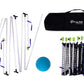 Froggy Ball Gaga Ball bag, pit net, poles, and a gaga ball.