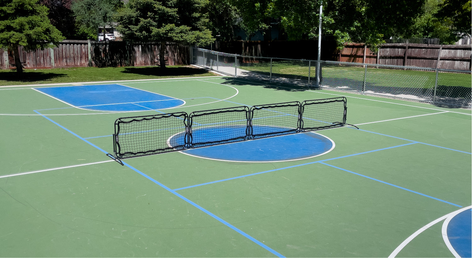 Infinets being used to play pickleball