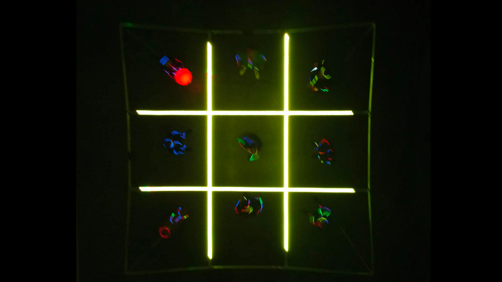 Light Up 9 Square Straps